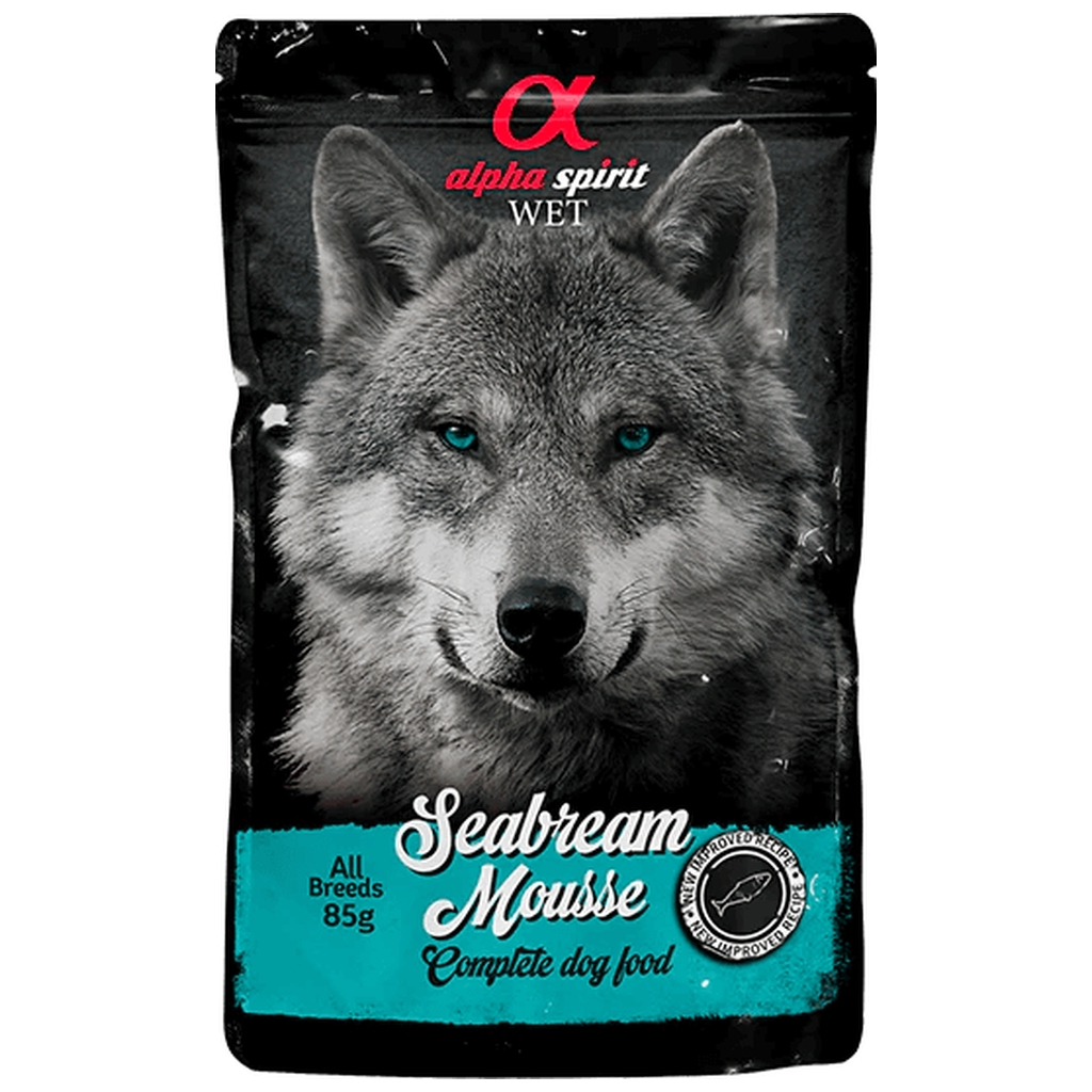 Вологий корм для собак Alpha Spirit старше 1 року з дорадо 85 г (8436586311629) Вологий корм для собак Alpha Spirit старше 1 року з дорадо 85 г (8436586311629)