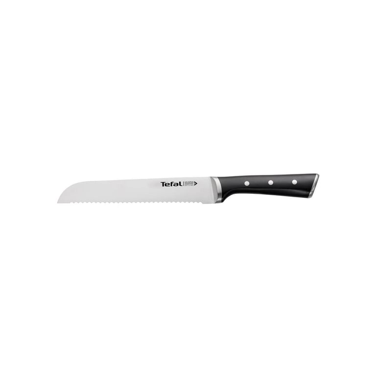 Кухонний ніж Tefal Ice Force 20см, чорний (K2320414) - фото 1