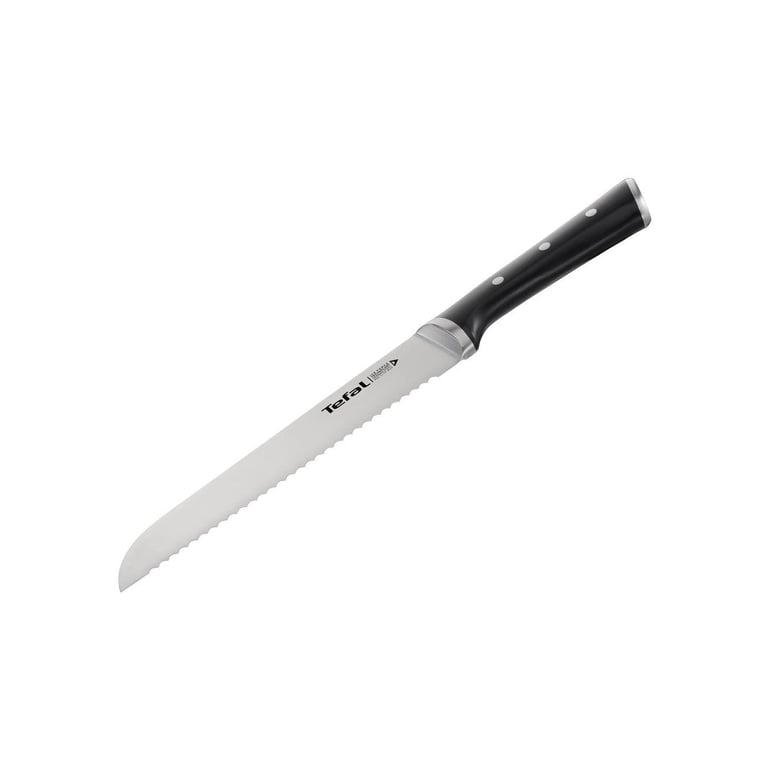 Кухонний ніж Tefal Ice Force 20см, чорний (K2320414) - фото 2