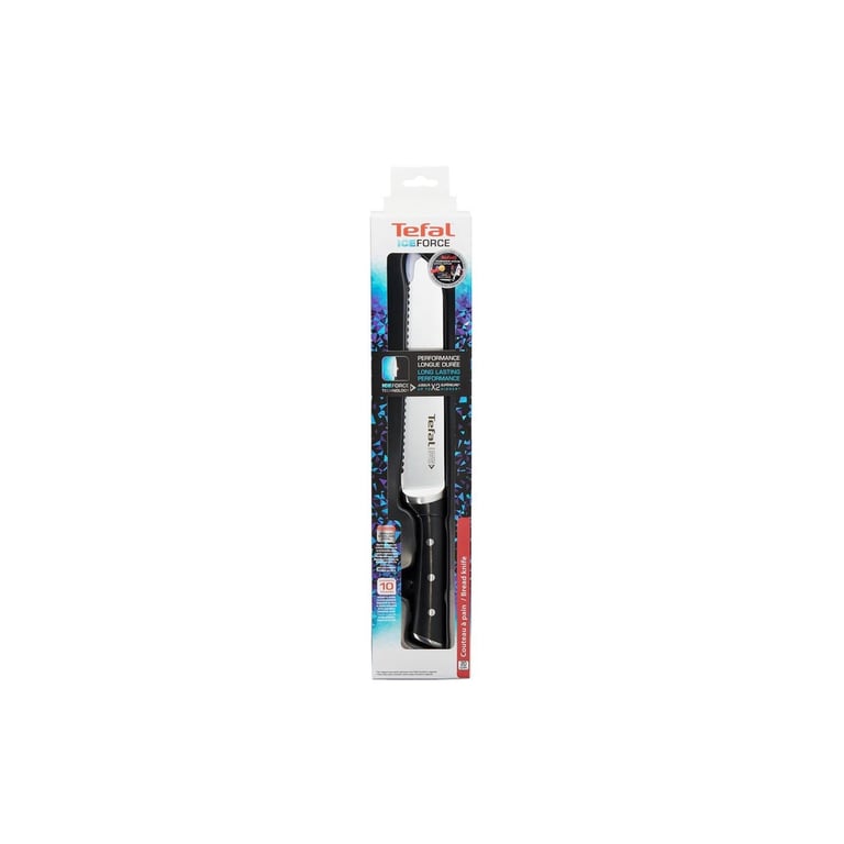 Кухонний ніж Tefal Ice Force 20см, чорний (K2320414) - фото 5