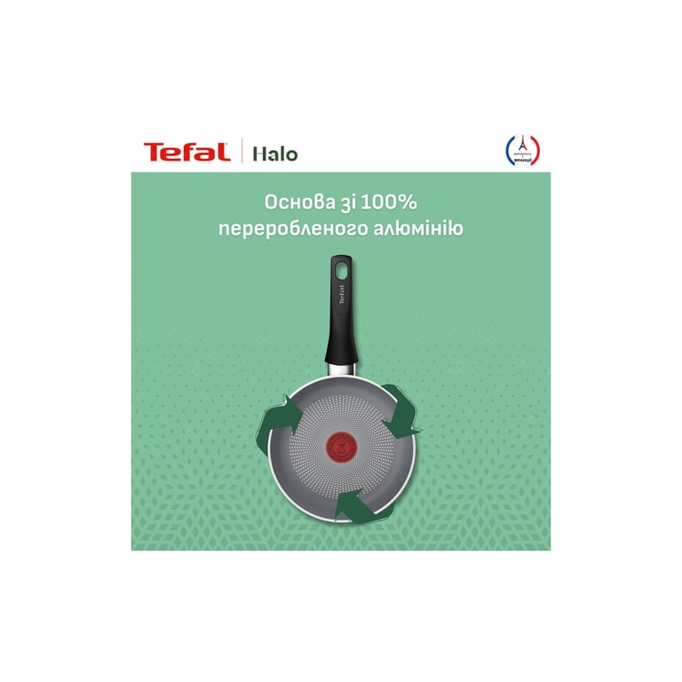 Сковорода Tefal Halo 28 см, алюміній, бакеліт, сірий (C3120653) - фото 11