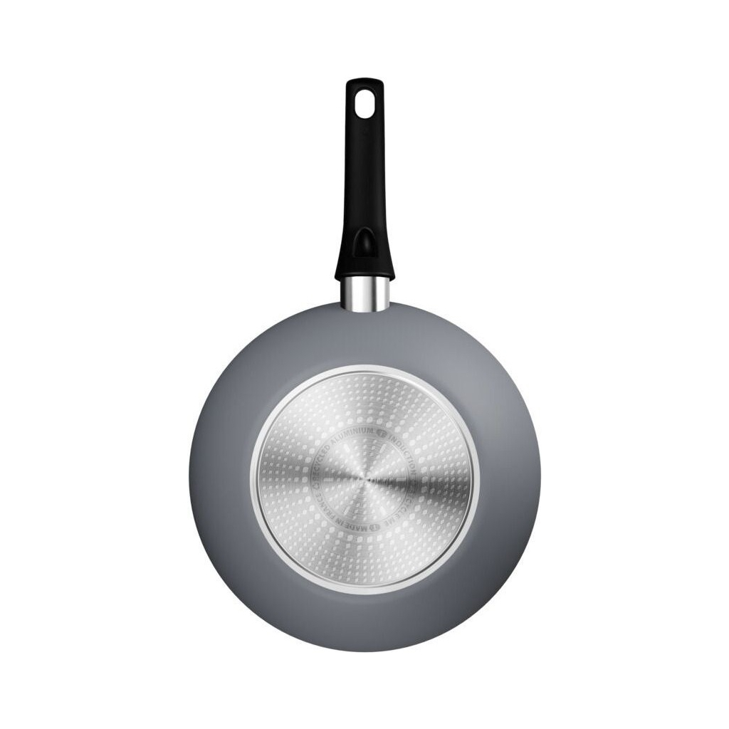 Сковорода Tefal ВОК Halo 28 см, алюміній, бакеліт, сірий (C3121953) - фото 3 Сковорода Tefal ВОК Halo 28 см, алюміній, бакеліт, сірий (C3121953) - фото 3