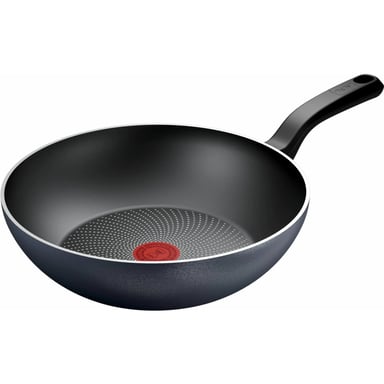 Сковорода Tefal ВОК So Light, 28 см, алюміній, бакеліт, чорний (H0561942)
