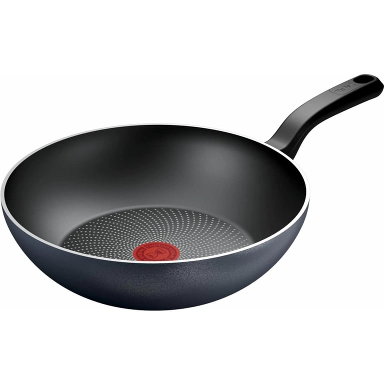 Сковорода Tefal ВОК So” Light, 28 см, алюміній, бакеліт, чорний (H0561942)
