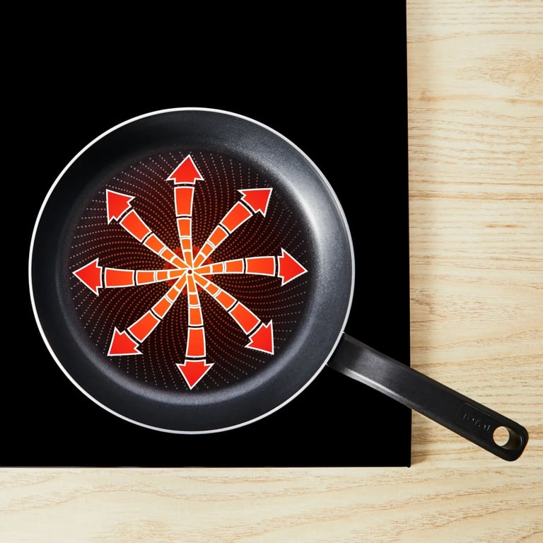 Сковорода Tefal ВОК So” Light, 28 см, алюміній, бакеліт, чорний (H0561942)