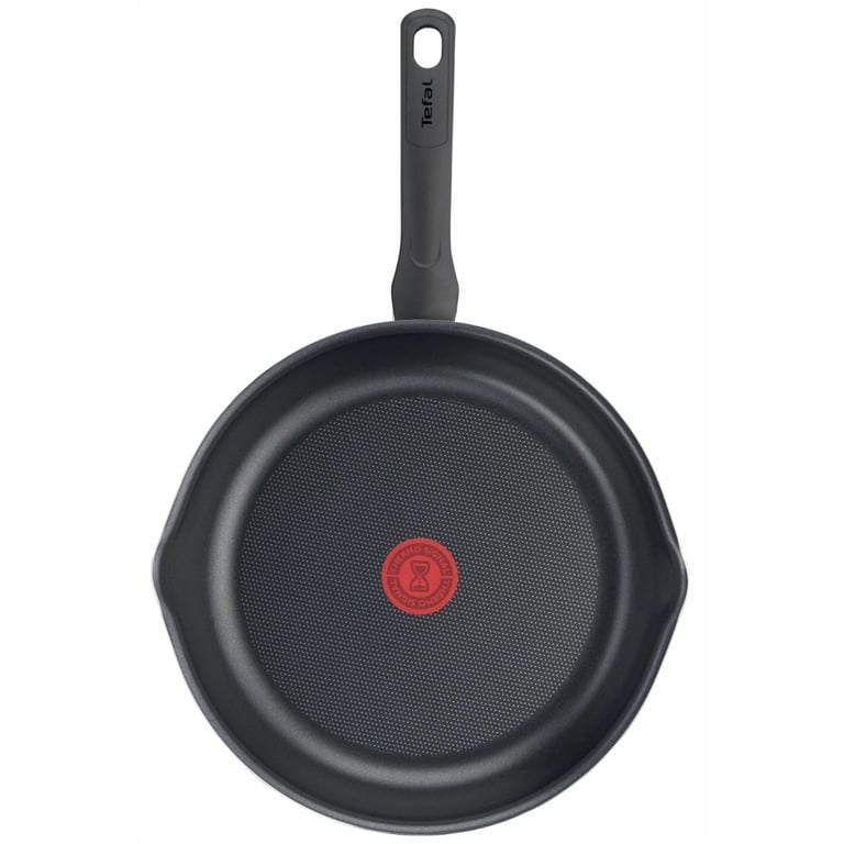 Сковорода Tefal Day by Day 28 см, з кришкою, алюміній, бакеліт, скло, чорний (B5580623UA) - фото 5