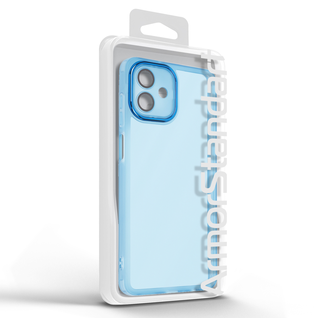 Чохол до мобільного телефона Armorstandart Shade Samsung A07 4G Blue (ARM87071) - фото 3 Чохол до мобільного телефона Armorstandart Shade Samsung A07 4G Blue (ARM87071) - фото 3