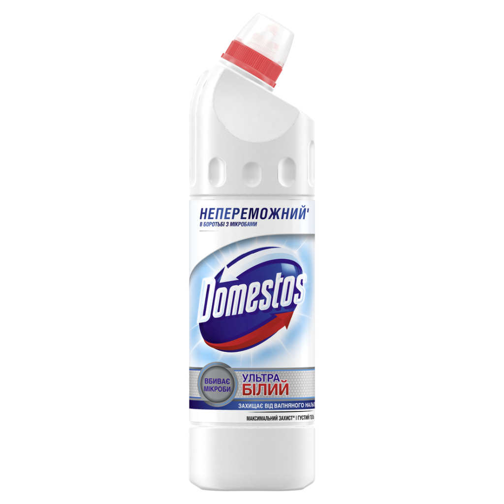 Засіб для чищення унітазу Domestos Ультра білий 750 мл (8720181679070) Засіб для чищення унітазу Domestos Ультра білий 750 мл (8720181679070)