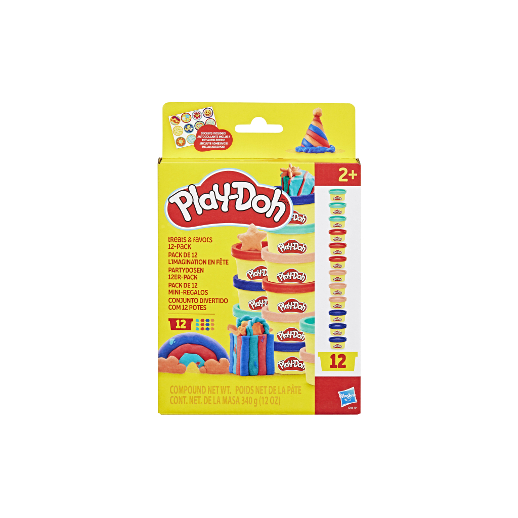 Пластилін Hasbro Play-Doh, 12 баночок (G0519) Пластилін Hasbro Play-Doh, 12 баночок (G0519)