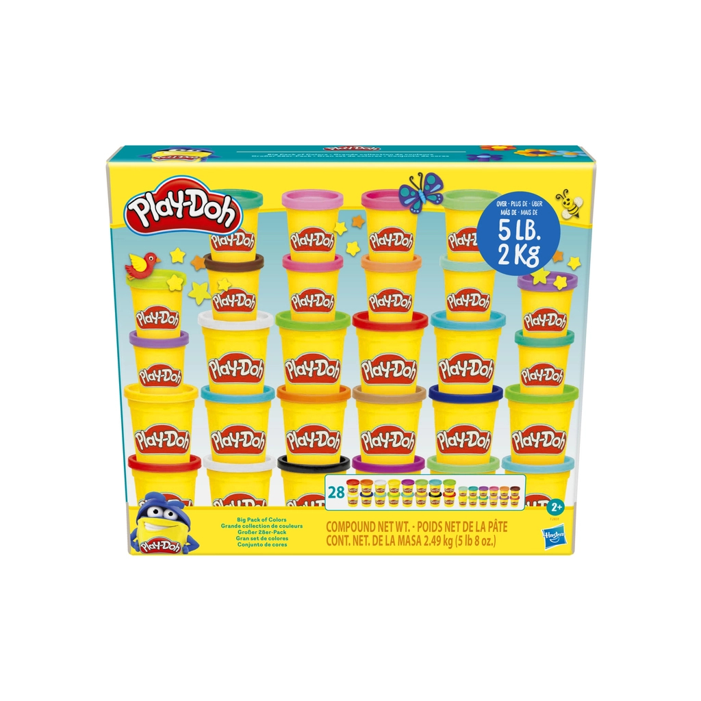Пластилін Hasbro Play-Doh, 28 баночок (F2831) Пластилін Hasbro Play-Doh, 28 баночок (F2831)