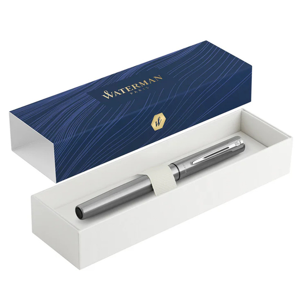 Ручка пір'яна Waterman ALLURE Chrome CT FP F (13 314) - фото 4 Ручка пір'яна Waterman ALLURE Chrome CT FP F (13 314) - фото 4