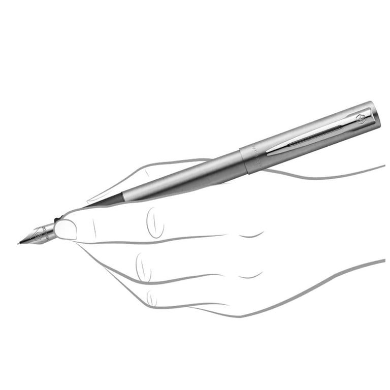 Ручка пір'яна Waterman ALLURE Chrome CT FP F (13 314) - фото 5