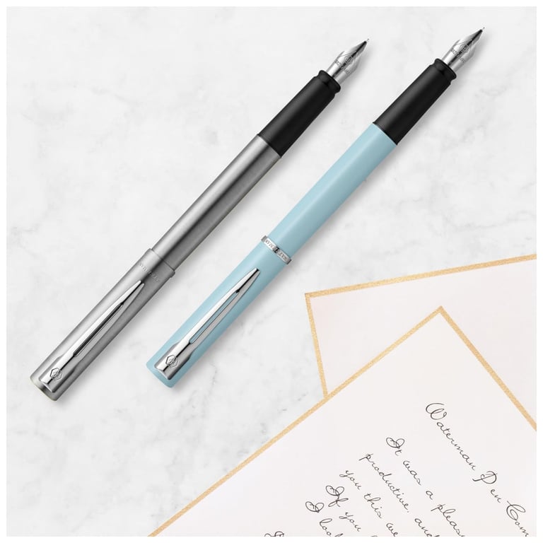 Ручка пір'яна Waterman ALLURE Chrome CT FP F (13 314) - фото 7