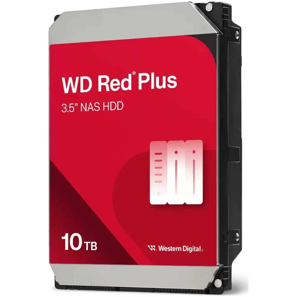 Жорсткий диск 3.5" 10TB Red Plus WD (WD100EFGX) - фото 1 Жорсткий диск 3.5" 10TB Red Plus WD (WD100EFGX) - фото 1