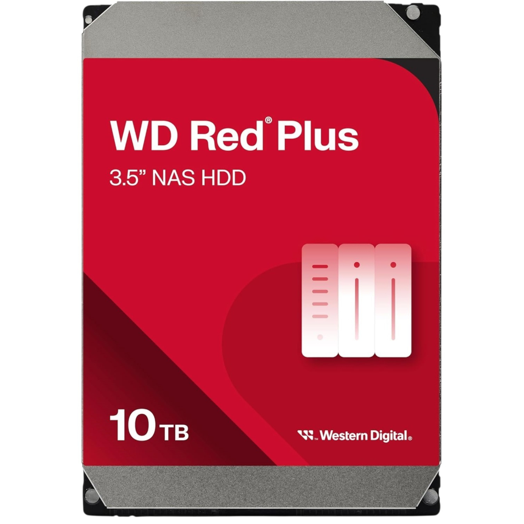 Жорсткий диск 3.5" 10TB Red Plus WD (WD100EFGX) - фото 2 Жорсткий диск 3.5" 10TB Red Plus WD (WD100EFGX) - фото 2