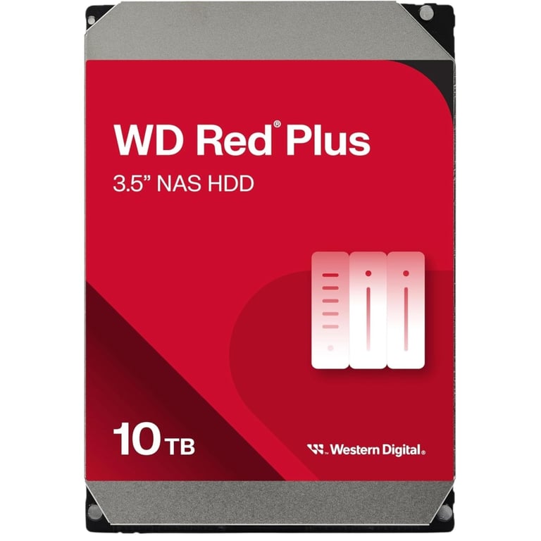 Жорсткий диск 3.5" 10TB Red Plus WD (WD100EFGX) - фото 2