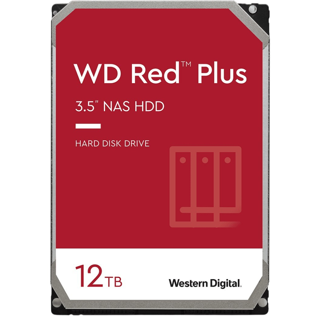 Жорсткий диск 3.5" 12TB Red Plus WD (WD120EFGX) - фото 2 Жорсткий диск 3.5" 12TB Red Plus WD (WD120EFGX) - фото 2