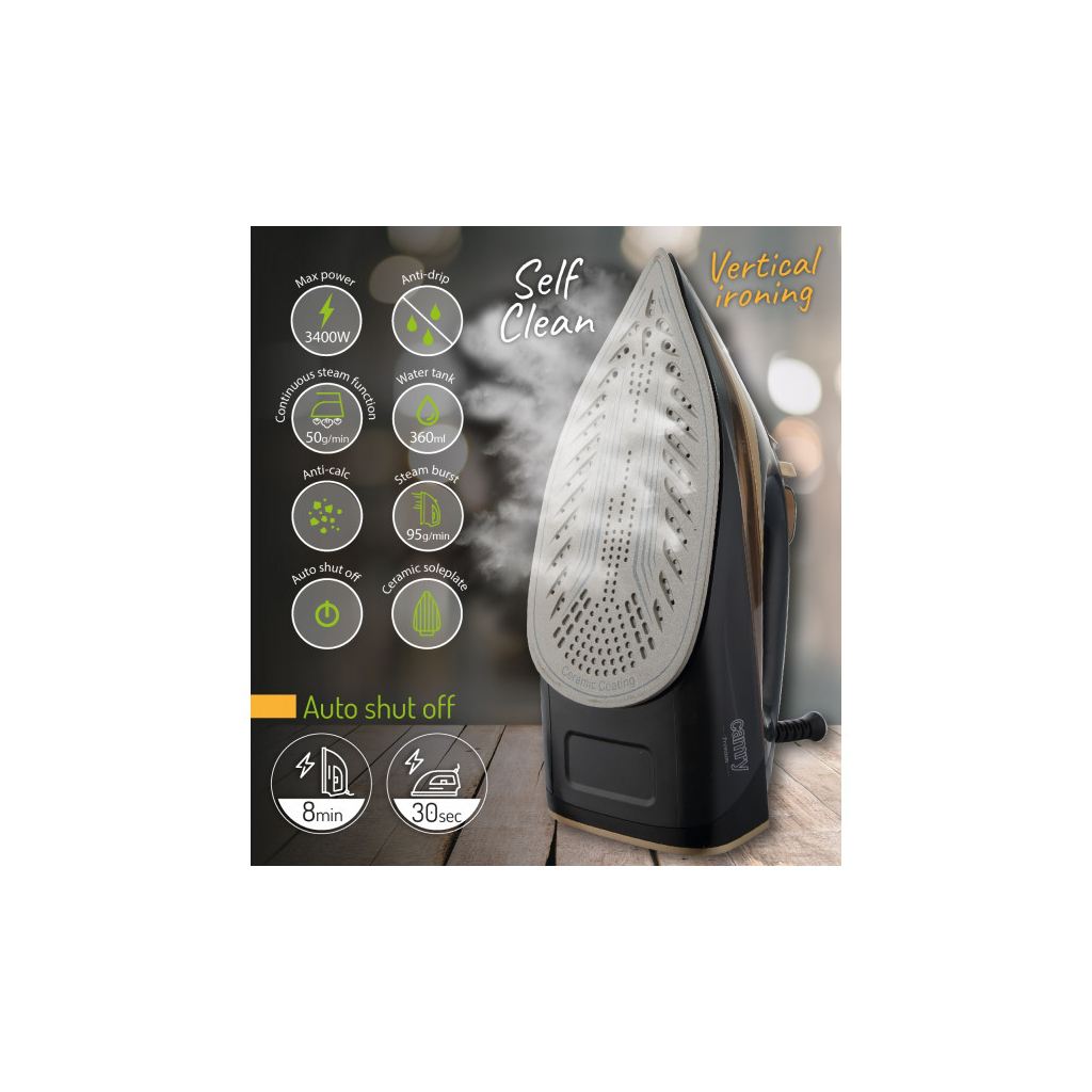 Праска Camry CR 5036 - фото 10 Праска Camry CR 5036 - фото 10