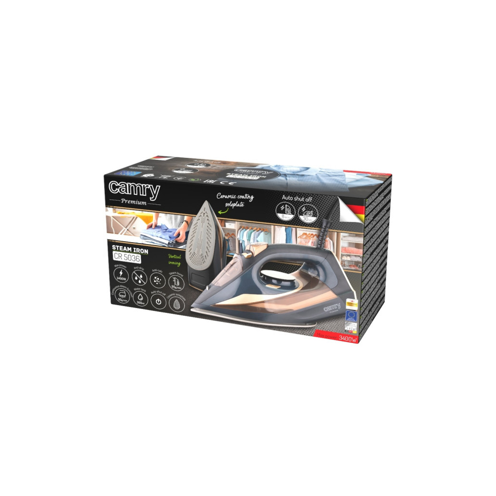 Праска Camry CR 5036 - фото 5 Праска Camry CR 5036 - фото 5