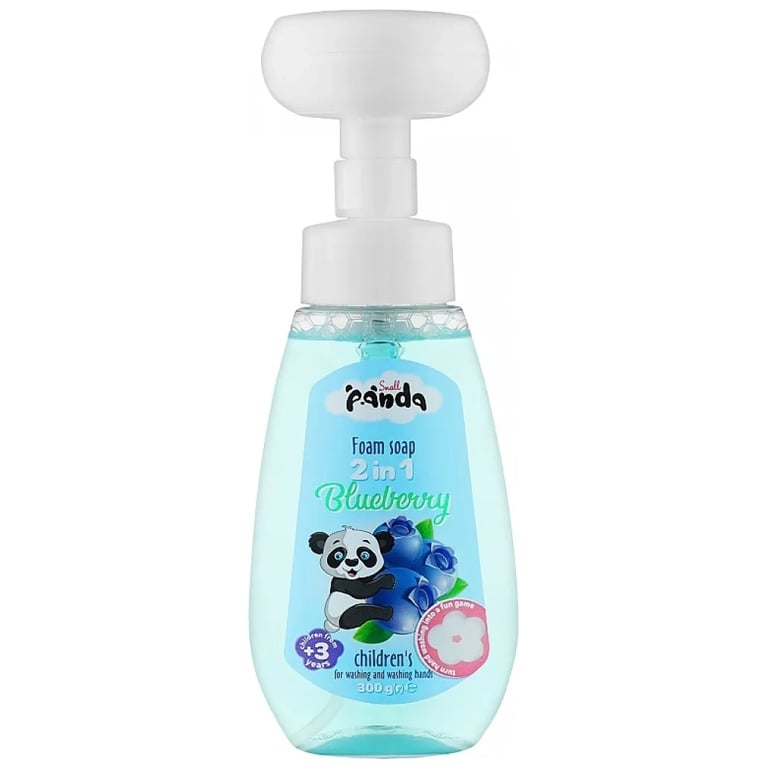 Дитяче мило Small Panda Blueberry пінка 300 мл (4820217132884) - фото 1