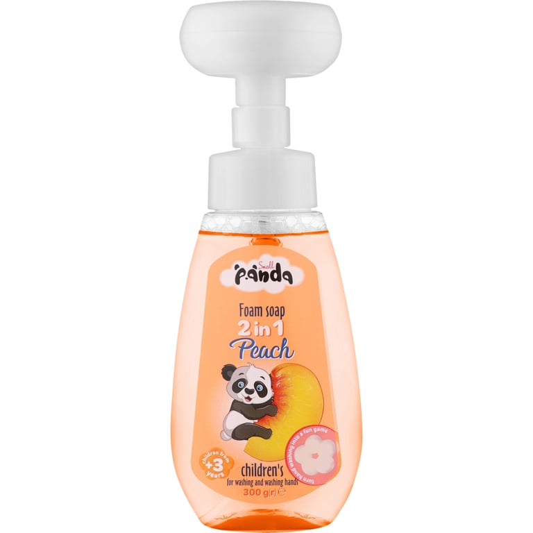 Дитяче мило Small Panda Peach пінка 300 мл (4820217132860) - фото 1