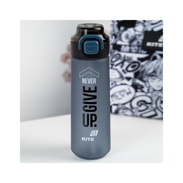 Пляшка для води Kite 760 мл, сіра (K25-1214-1) - фото 6