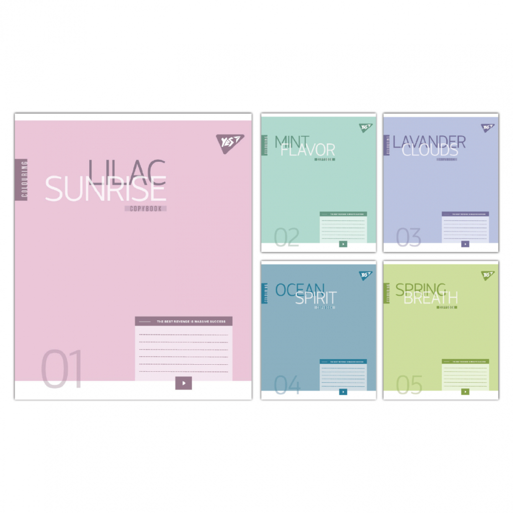 Зошит Yes Colouring А5 36 аркушів лінія (767965) Зошит Yes Colouring А5 36 аркушів лінія (767965)