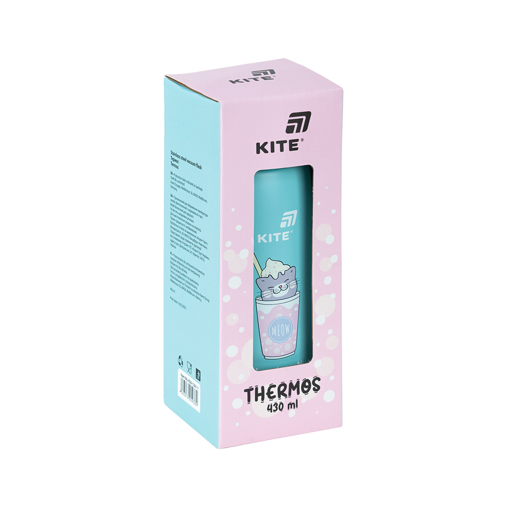 Термос Kite 430 мл, Hug in mug (K25-1221-1) - фото 4 Термос Kite 430 мл, Hug in mug (K25-1221-1) - фото 4