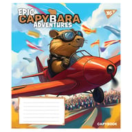 Зошит Yes Epic Capybara А5 12 аркушів лінія (767792) - фото 6