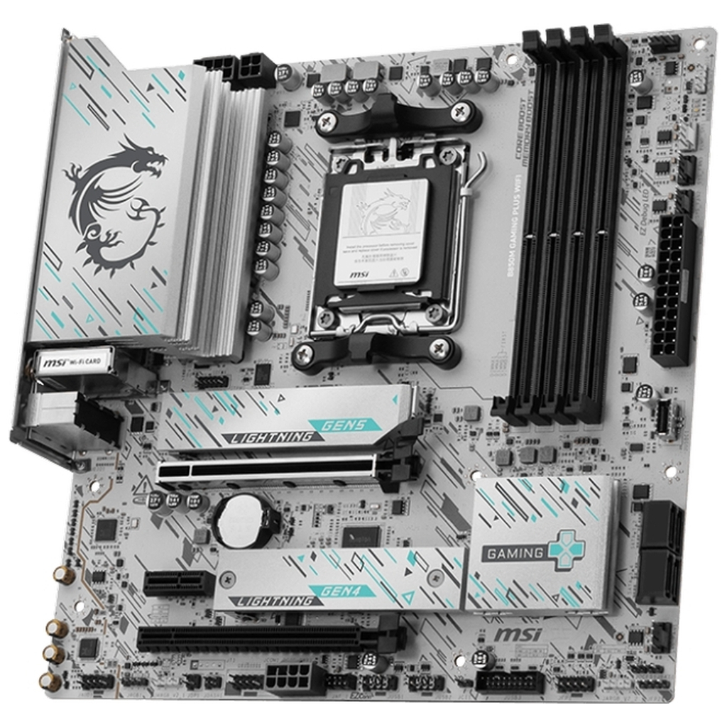 Материнська плата MSI B850M GAMING PLUS WIFI - фото 4 Материнська плата MSI B850M GAMING PLUS WIFI - фото 4