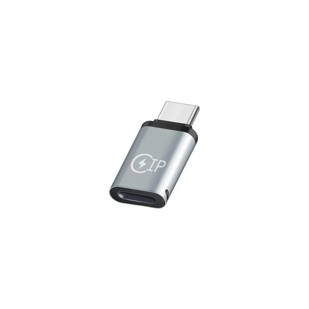 Перехідник Lightning F to USB-C M gray XoKo (XK-AC-027) Перехідник Lightning F to USB-C M gray XoKo (XK-AC-027)