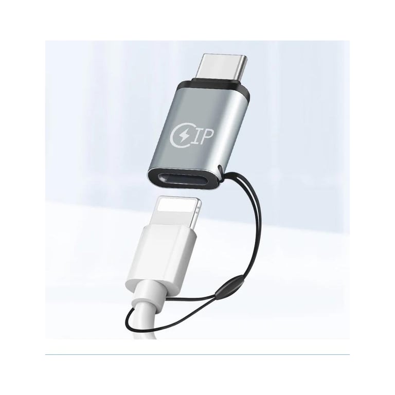 Перехідник Lightning F to USB-C M gray XoKo (XK-AC-027) - фото 2