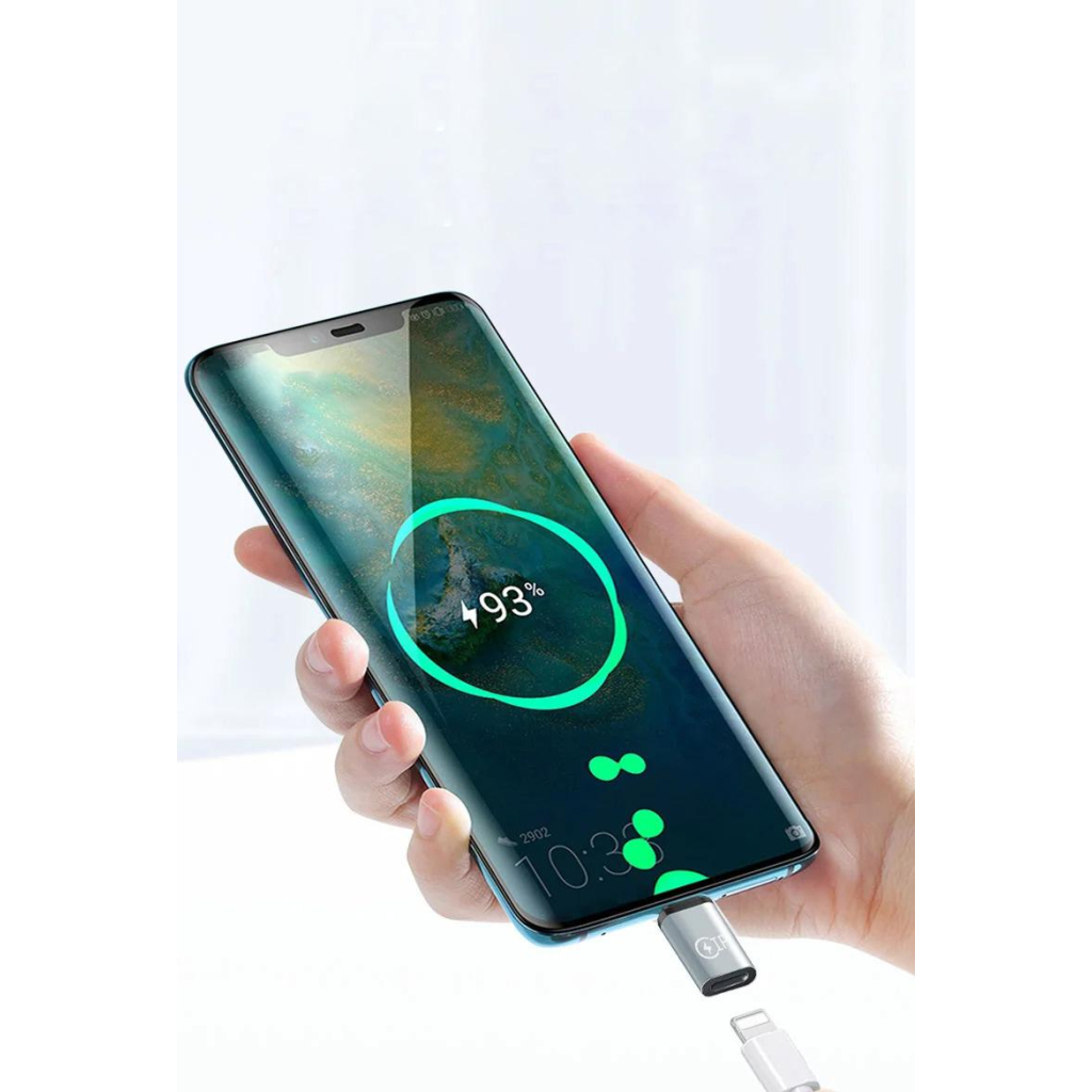 Перехідник Lightning F to USB-C M gray XoKo (XK-AC-027) - фото 5 Перехідник Lightning F to USB-C M gray XoKo (XK-AC-027) - фото 5