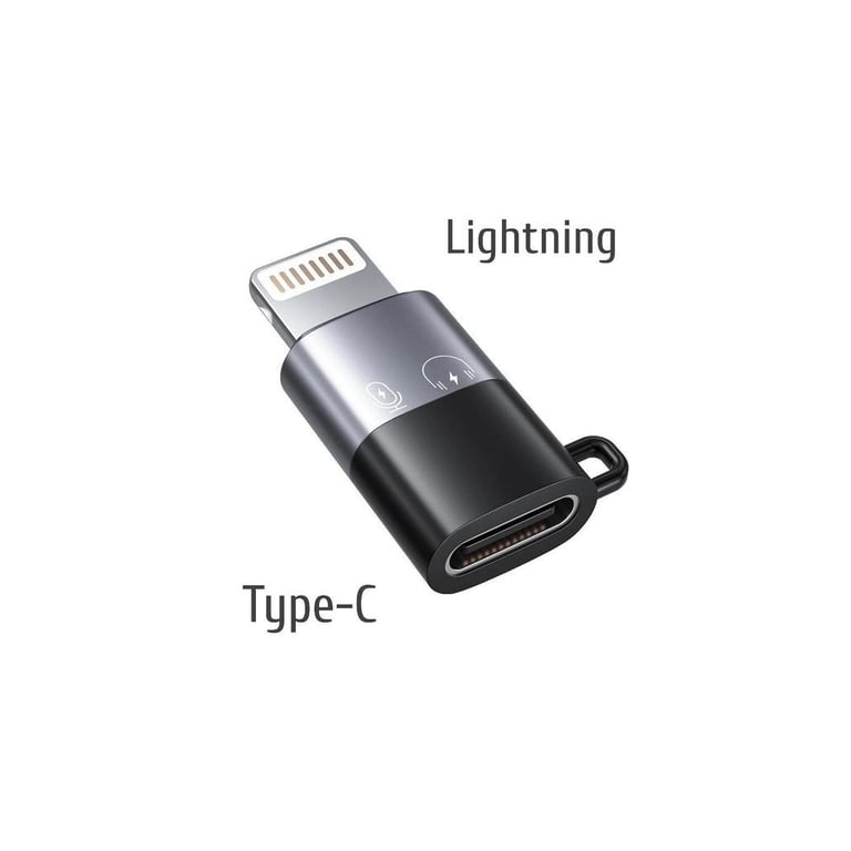 Перехідник USB-C F to Lightning M charger-audio XoKo (AC-029) - фото 3