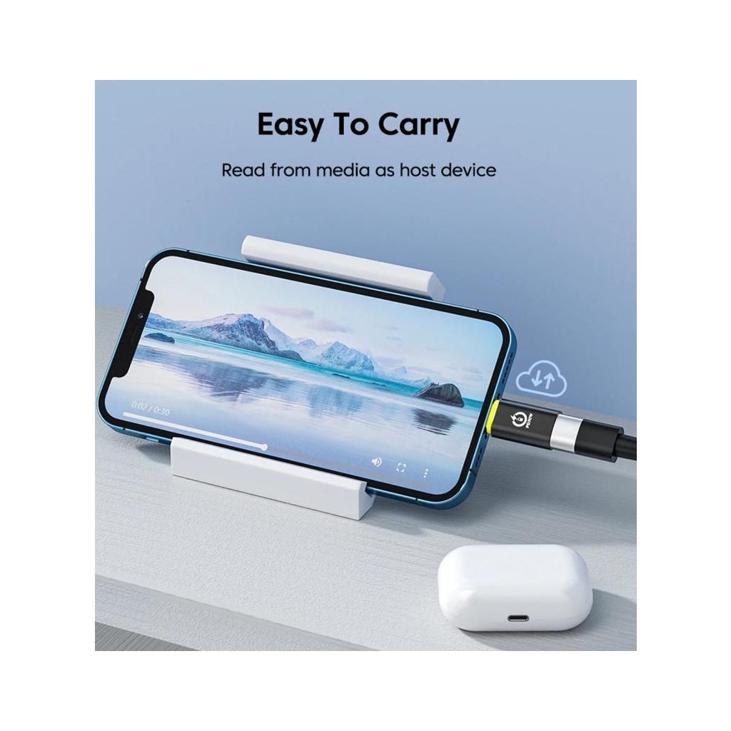 Перехідник USB-C F to Lightning M 30W black XoKo (AC-033) - фото 3 Перехідник USB-C F to Lightning M 30W black XoKo (AC-033) - фото 3