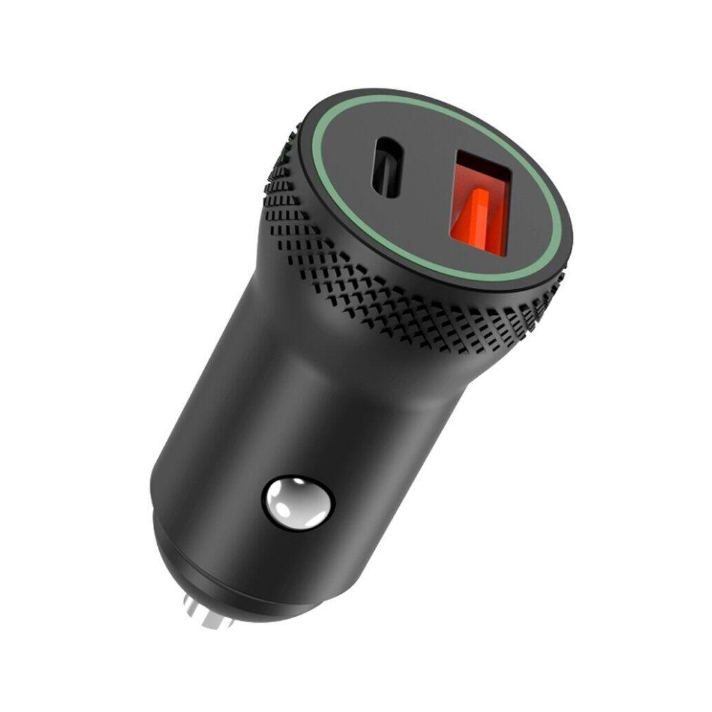 Зарядний пристрій XO 1xUSB QC3.0 + 1xUSB-C PD18W black (CC33-BK) Зарядний пристрій XO 1xUSB QC3.0 + 1xUSB-C PD18W black (CC33-BK)