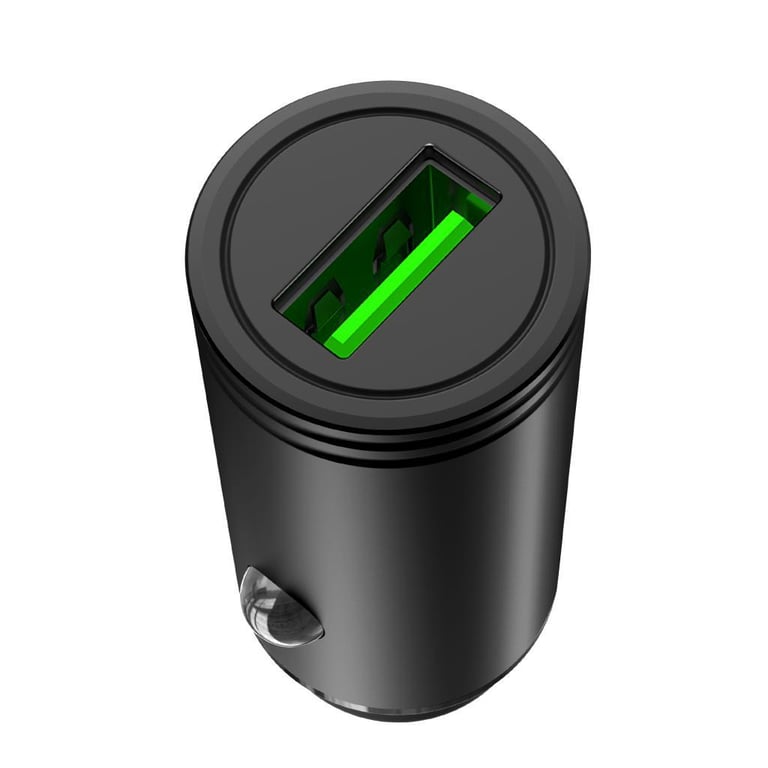 Зарядний пристрій XO USB QC3.0 black (CC39-BK) - фото 3