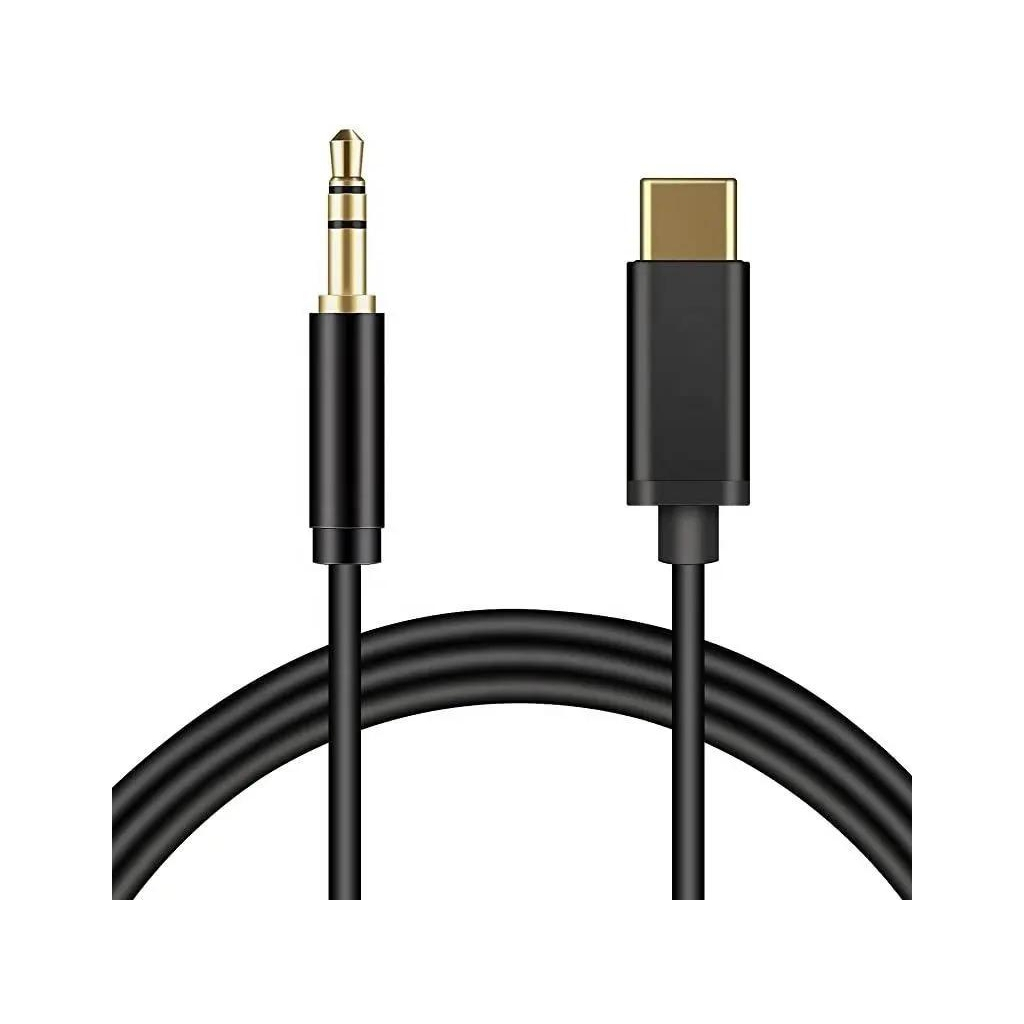 Кабель мультимедійний USB-C to 3.5mm M 1.0m black XoKo (AUX-002-BK) Кабель мультимедійний USB-C to 3.5mm M 1.0m black XoKo (AUX-002-BK)