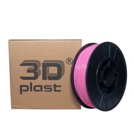 Пластик для 3D-принтера 3Dplast PETG 1.75мм, 0.85кг, pink (3DPTG17508PNC) - фото 1