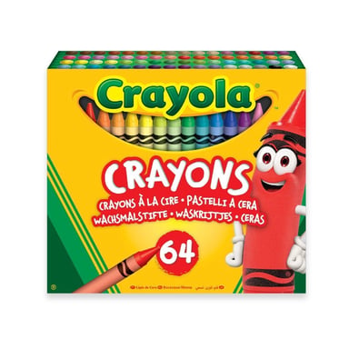 Олівці кольорові Crayola воскові, 64 шт (52-6448) - фото 1