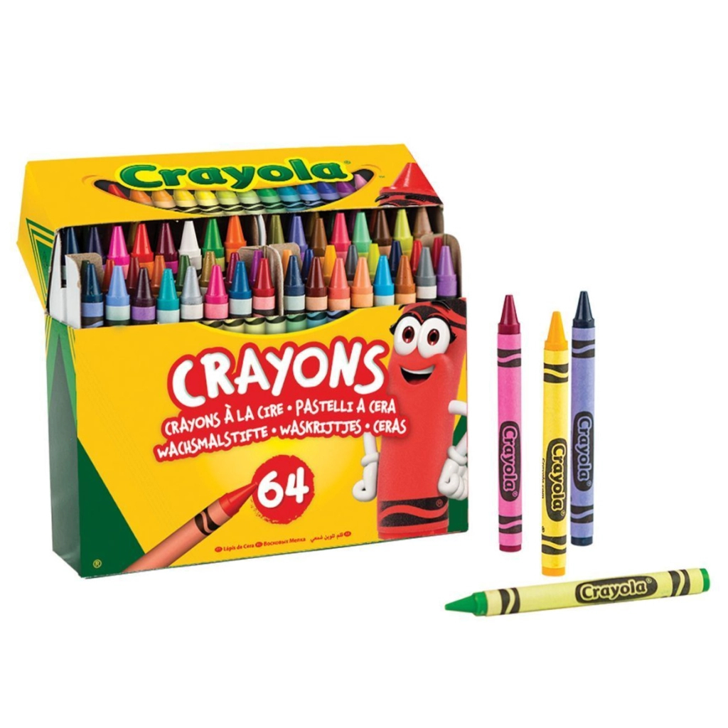 Олівці кольорові Crayola воскові, 64 шт (52-6448) - фото 2 Олівці кольорові Crayola воскові, 64 шт (52-6448) - фото 2