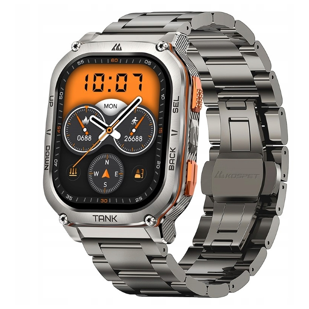 Смарт-годинник KOSPET Tank M3 ULTRA SE SILVER (6974958251071) Смарт-годинник KOSPET Tank M3 ULTRA SE SILVER (6974958251071)