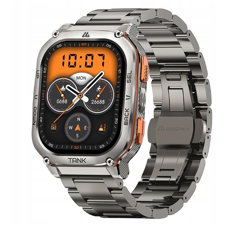 Смарт-годинник KOSPET Tank M3 ULTRA SE SILVER (6974958251071) - фото 1