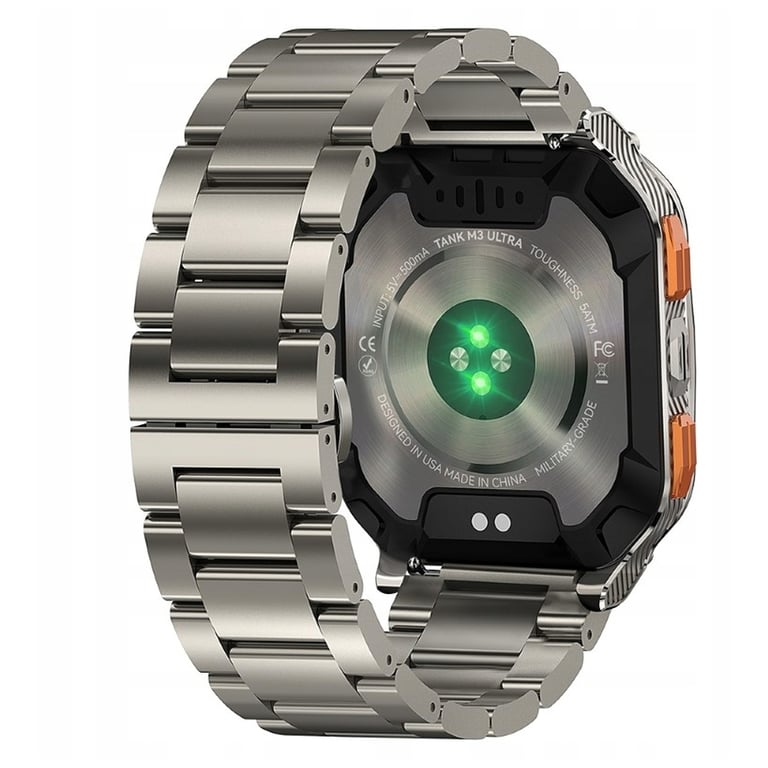 Смарт-годинник KOSPET Tank M3 ULTRA SE SILVER (6974958251071) - фото 5