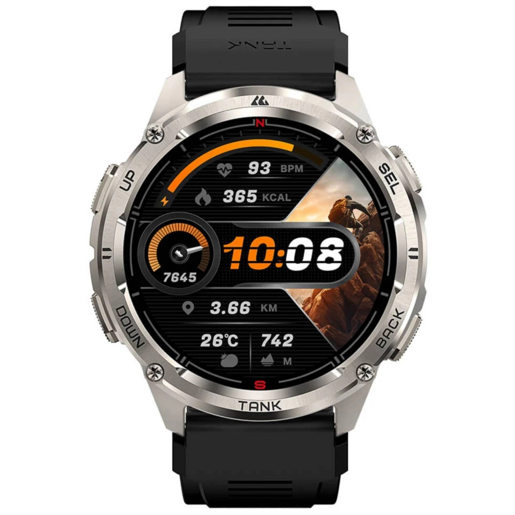 Смарт-годинник KOSPET Tank T3 ULTRA 2 SILVER (6974958251163) - фото 2 Смарт-годинник KOSPET Tank T3 ULTRA 2 SILVER (6974958251163) - фото 2