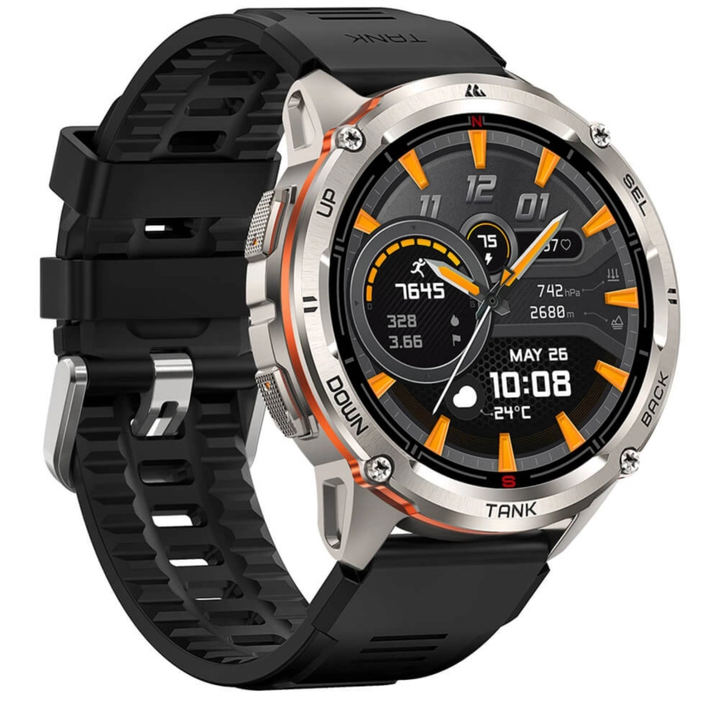 Смарт-годинник KOSPET Tank T3 ULTRA 2 SILVER (6974958251163) - фото 3 Смарт-годинник KOSPET Tank T3 ULTRA 2 SILVER (6974958251163) - фото 3