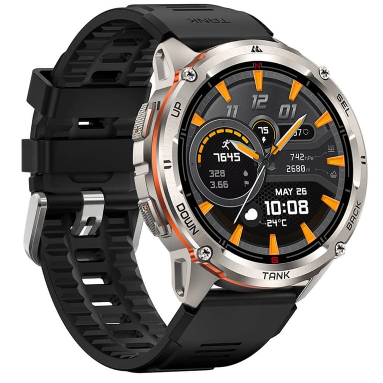 Смарт-годинник KOSPET Tank T3 ULTRA 2 SILVER (6974958251163) - фото 3