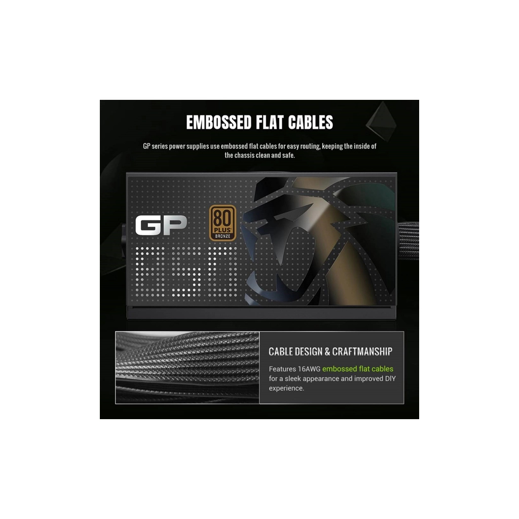 Блок живлення Gamemax 850W (GP 850B) - фото 6 Блок живлення Gamemax 850W (GP 850B) - фото 6