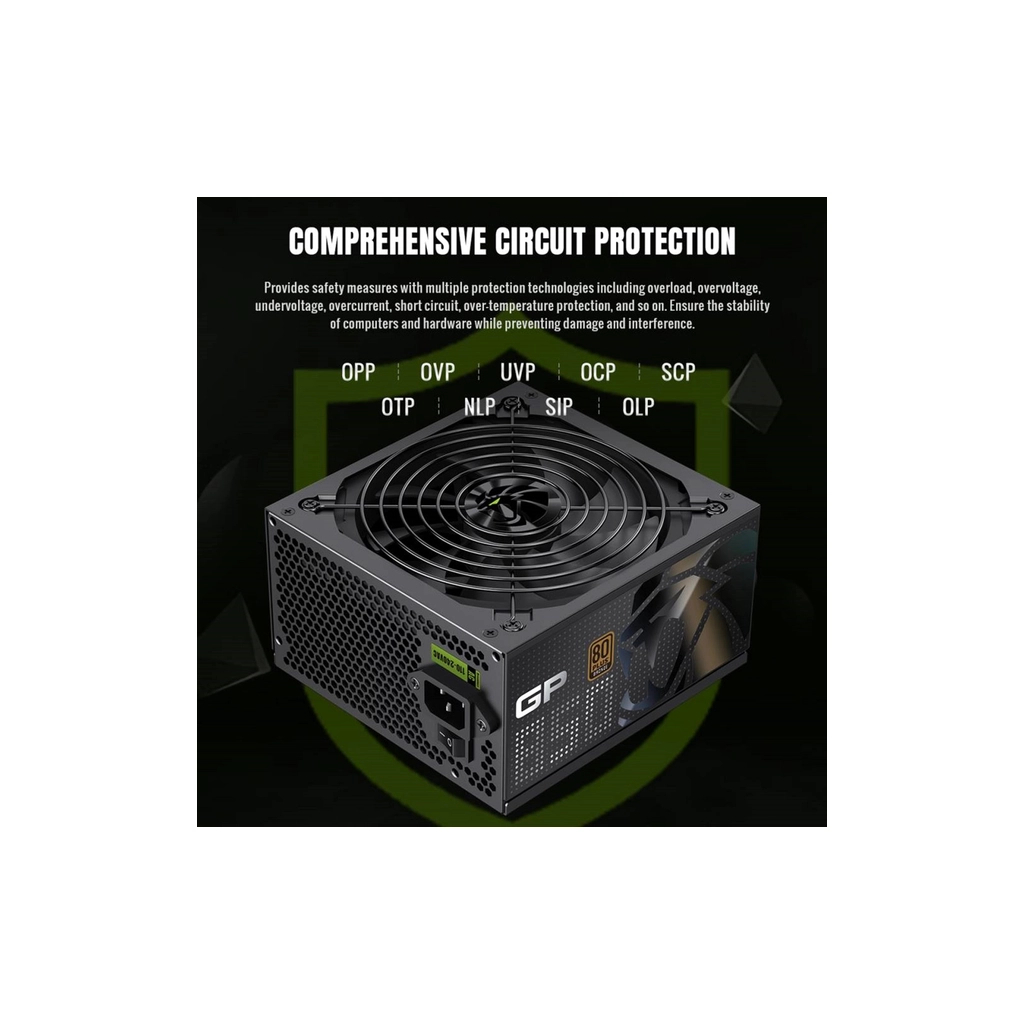 Блок живлення Gamemax 850W (GP 850B) - фото 7 Блок живлення Gamemax 850W (GP 850B) - фото 7