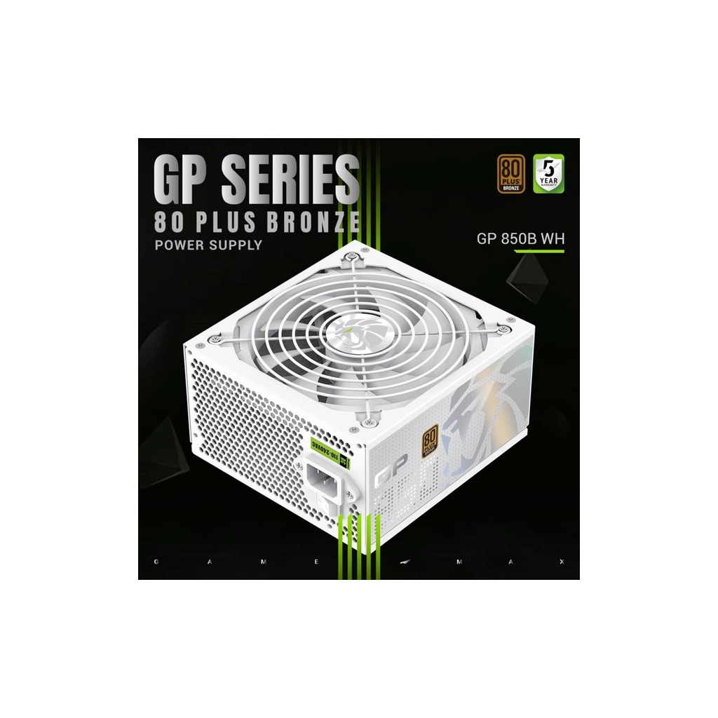Блок живлення Gamemax 850W (GP 850B WH) - фото 6 Блок живлення Gamemax 850W (GP 850B WH) - фото 6
